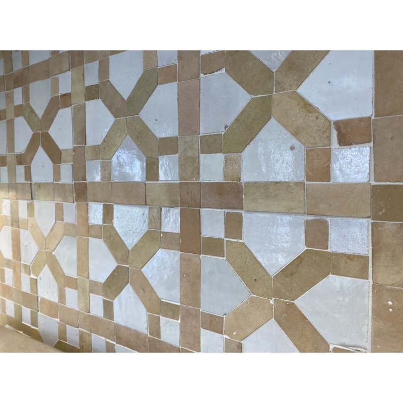 Cordoba Zellige 12" x 12" Mosaic Wall Tile