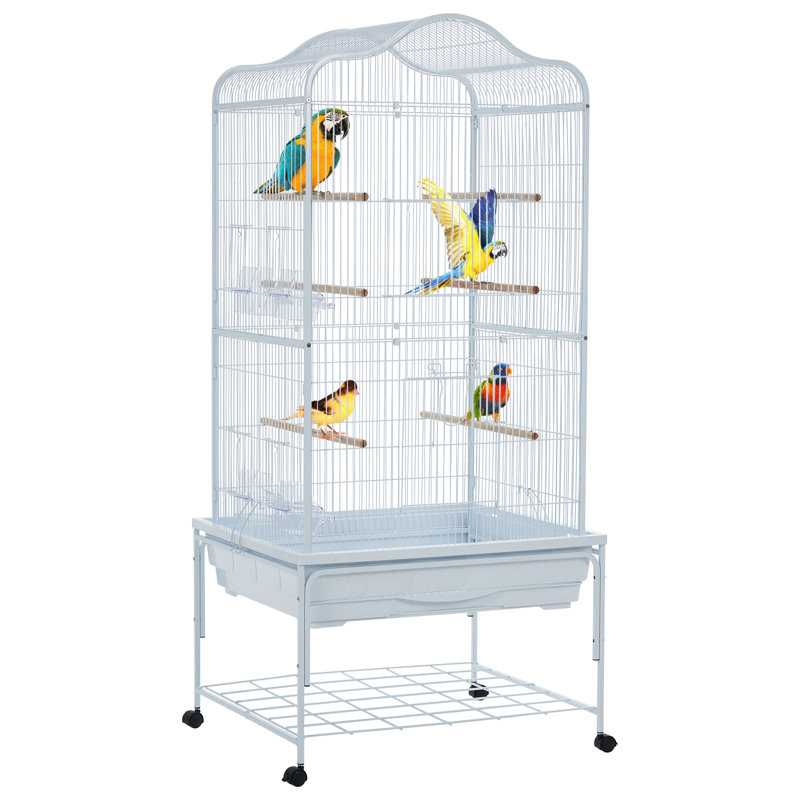 138cm Steel Floor Bird Cage