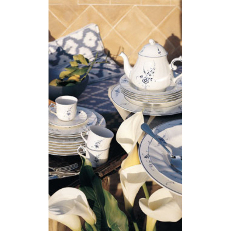 Vieux Luxembourg Porcelain China Teapot