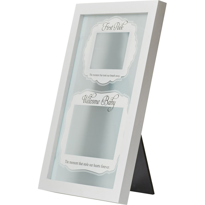Theodore White Wood Matte Picture Frame