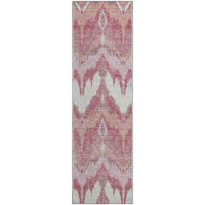 Premium Machine Washable Prisco Blush Rug