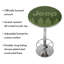 Table haute Jeep avec repose-pieds