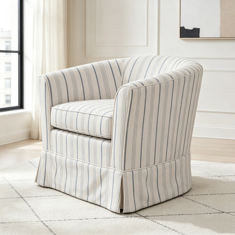 Fauteuil club pivotant à 360 ° avec sièges confortables et conception polyvalente