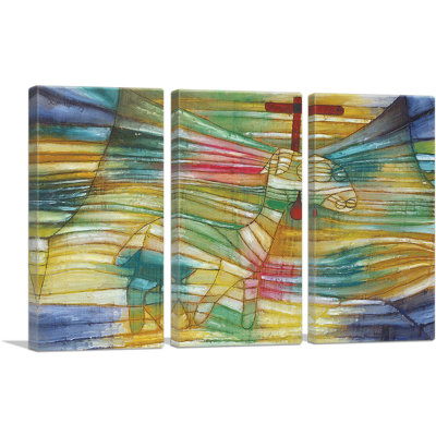 The Lamb 1920 by Paul Klee - 3 Piece Wrapped Canvas Print Set
