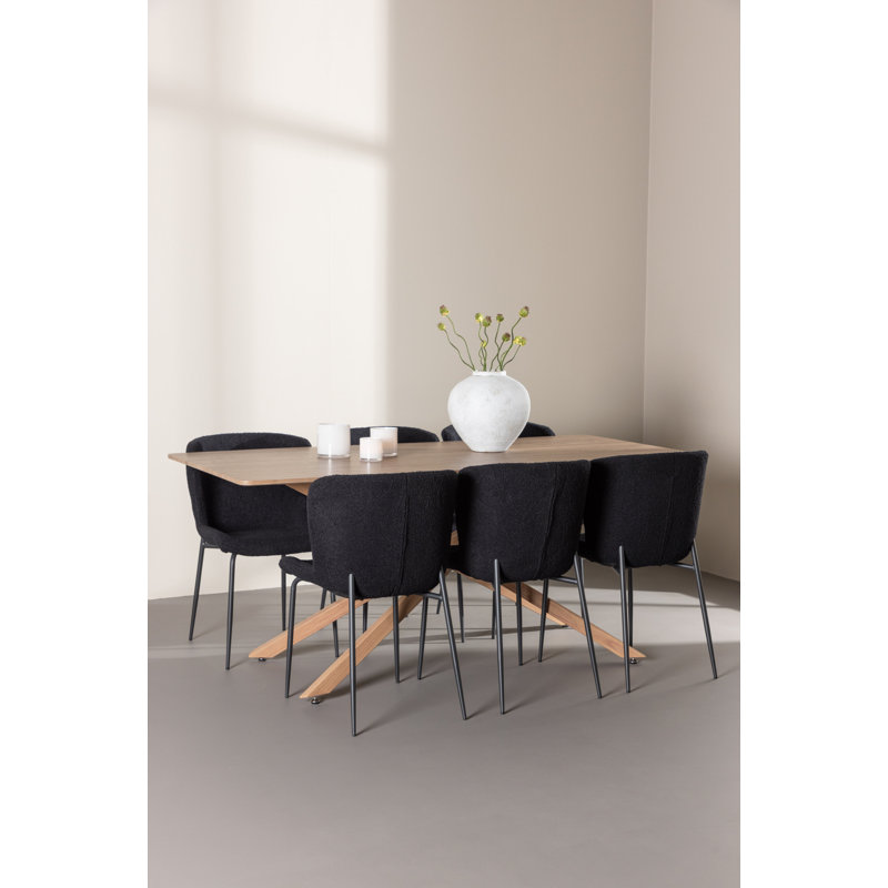 Kapisa 6 - Person Dining Set