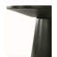 Console ronde noire l 20 po Jasper