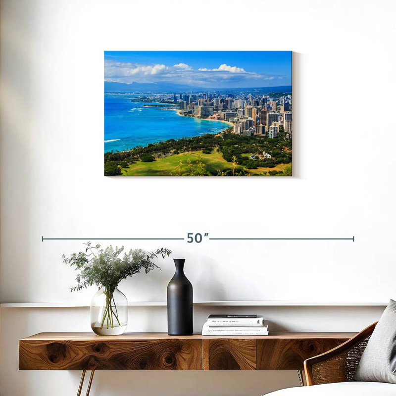 Rorry Honolulu Hotels, 20" H x 30" W