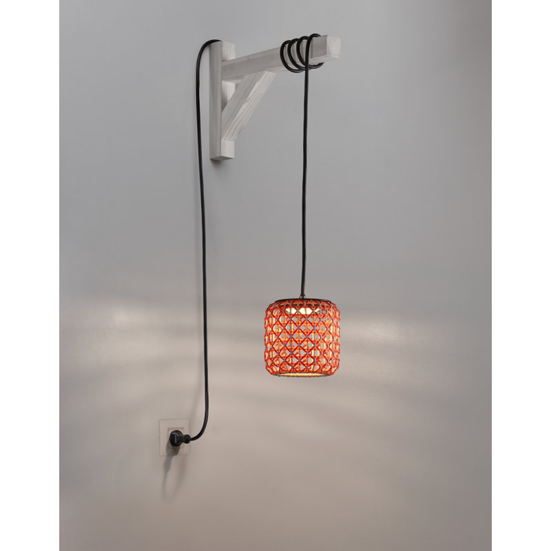 Nans 1 - Light LED Pendant, Red