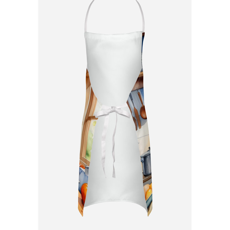 No Pattern Bib Apron
