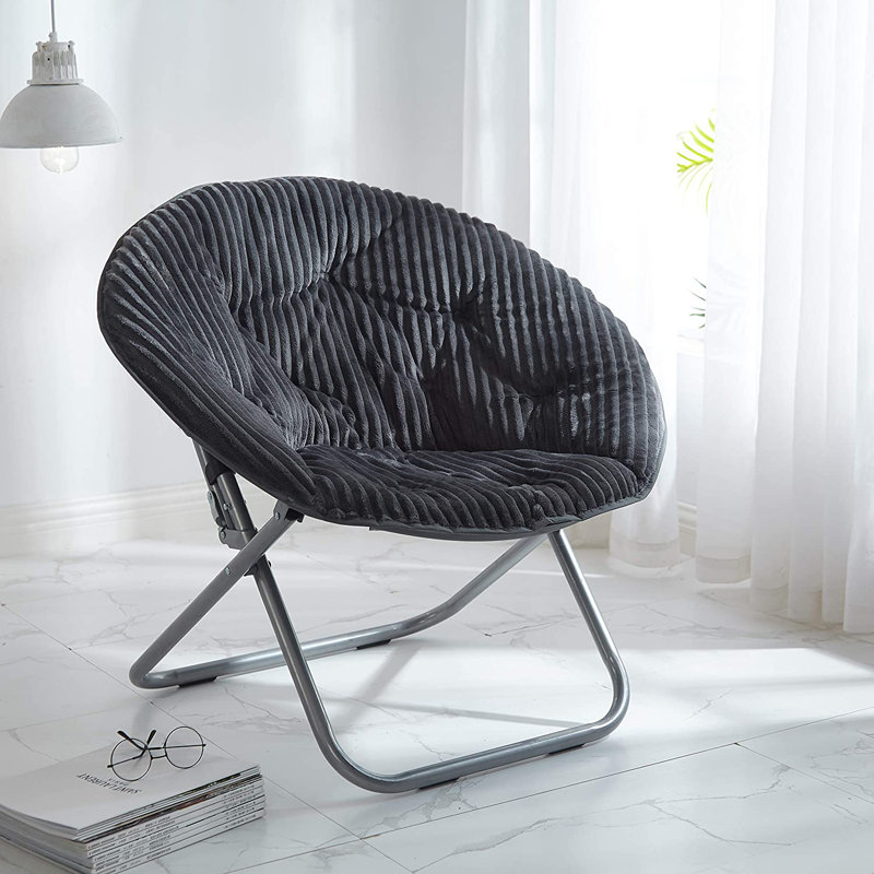 Fauteuil Papasan de 30 po Ledbetter, Gris
