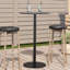 Arza Round Metal Outdoor Coffee Table-1352272250