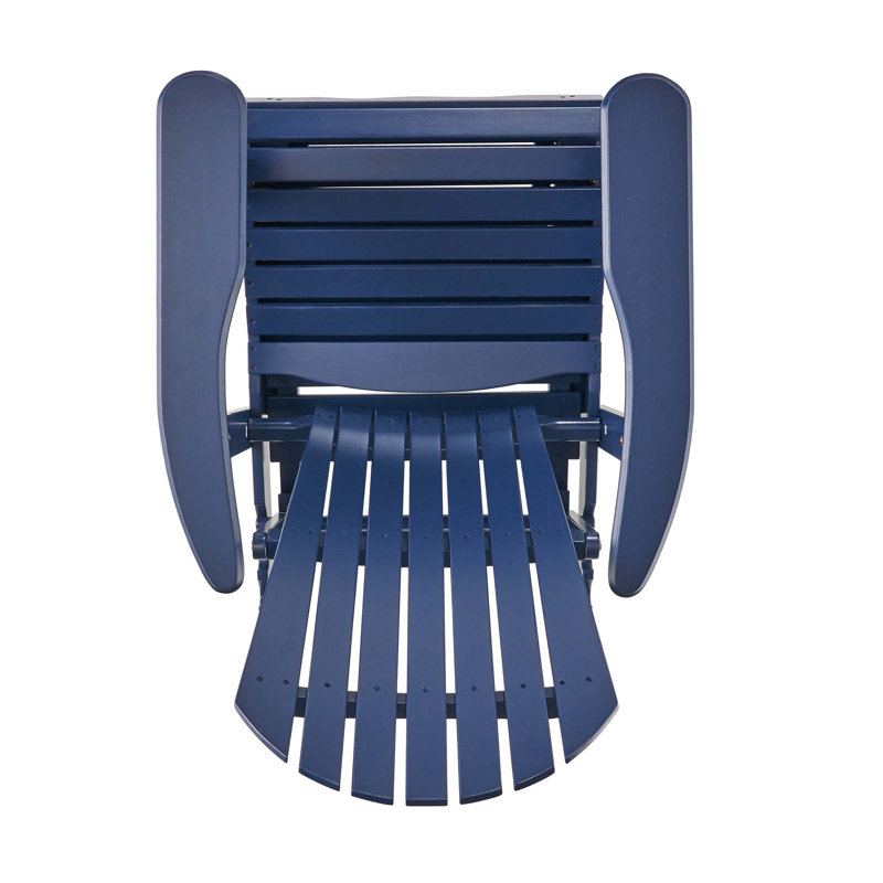 Chaise Adirondack inclinable Malibu, Bleu