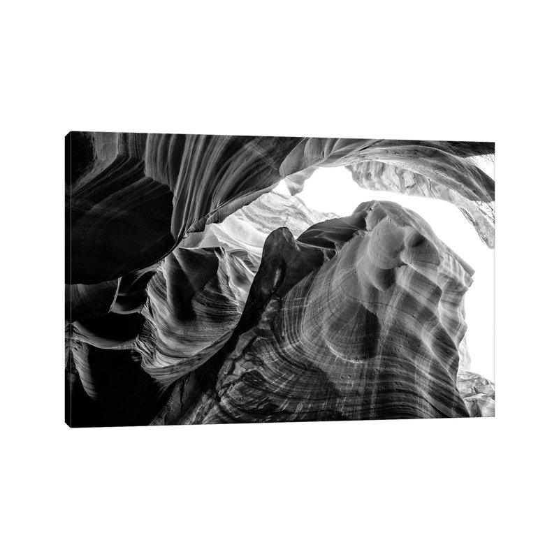 The Antelope Canyon Natural Wonder XIV by Philippe Hugonnard - Wrapped Canvas Print, 20.32 cm H x 30.48 cm W