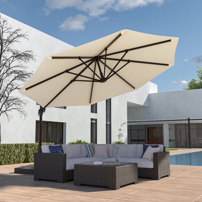 Parasol en porte-à-faux 11 pi Danasha