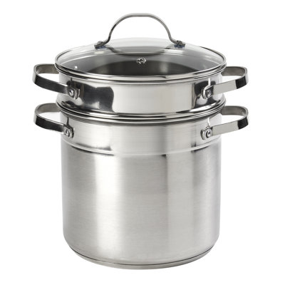 Denmark Cookware 3pc Stainless Steel Multi-Cooker