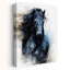 Impression d'art mural cheval foncé galop contemporain-1720996317