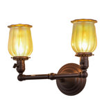 Schoolhouse & Early Electric 2 - Light Armed Sconce