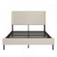 Noise Queen Metal Bed Frame With Charging In Headboard, Beige Colour, Support Framework, Fast Installation Time, No Box Spring Required Size Platform Construction, Long - Lasting Durability, Needed,-762032474