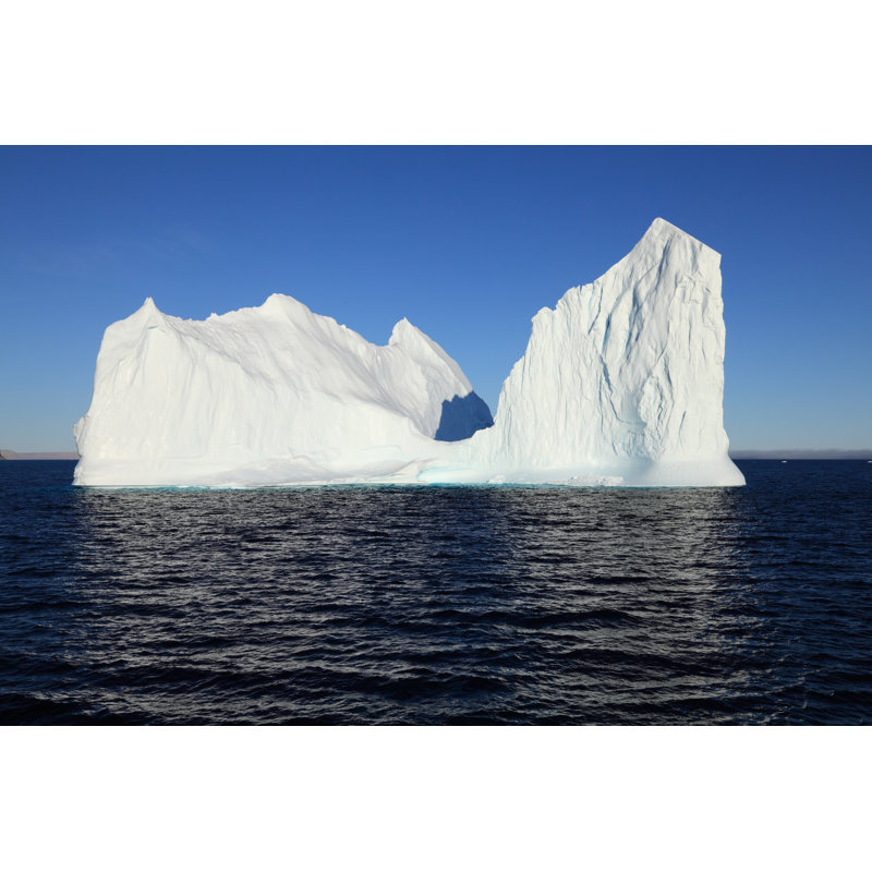 Iceberg In Barrow Strait Off Cape Ricketts by Murphy_Shewchuk - Wrapped Canvas Print, 30cm H x 46cm W
