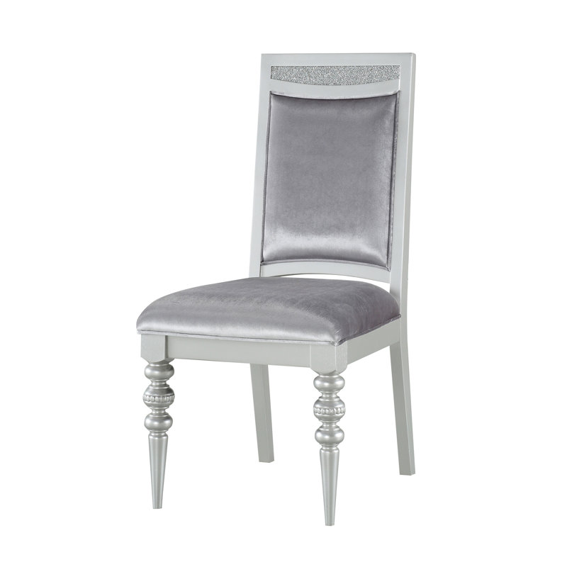 Ensemble de 2 chaises d'appoint rembourrées Platinum