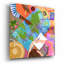 «Adventure» par Michal Loren, art mural en verre acrylique, 12 po x 12 po-132496450