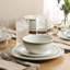 Ensemble de vaisselle en porcelaine Gibson Home Hometown Diner-125059472