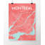 Montreal City Map - No Frame Print-945685640