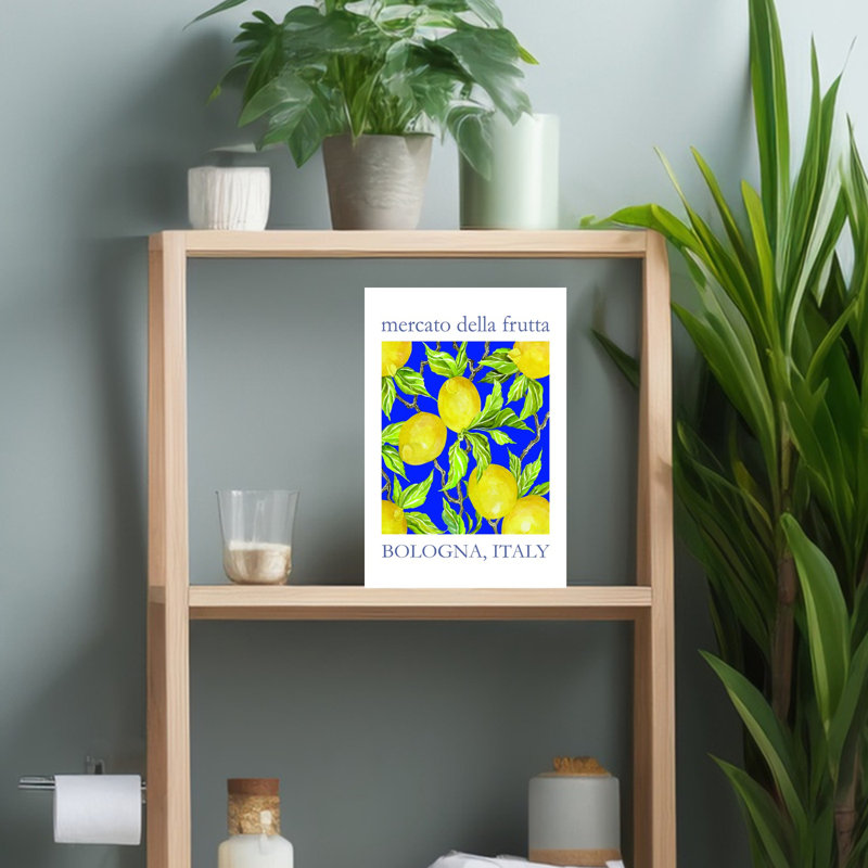 Art contemporain contemporain Summer, H 18 po x l 12 po