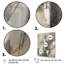 «Fentress Abstract Design Shapes I», reproduction sur toile-88539602-88539604