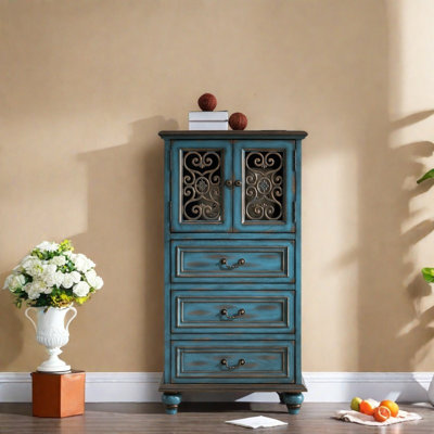 Retro Entryway Cabinet