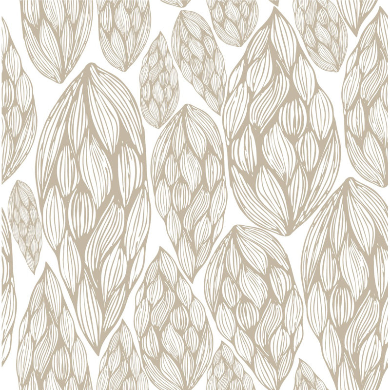 Floral Tile, 2.08' W x 18.75' L
