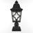 Outdoor Post Lights Lamp Post Light Fixture, Waterproof Aluminum Housing With Glass, Fence Post Deck Lighting For Garden, Patio, Pathway