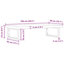 Bryonna 100cm Solid Wood Bathroom Vanity Top-341446094