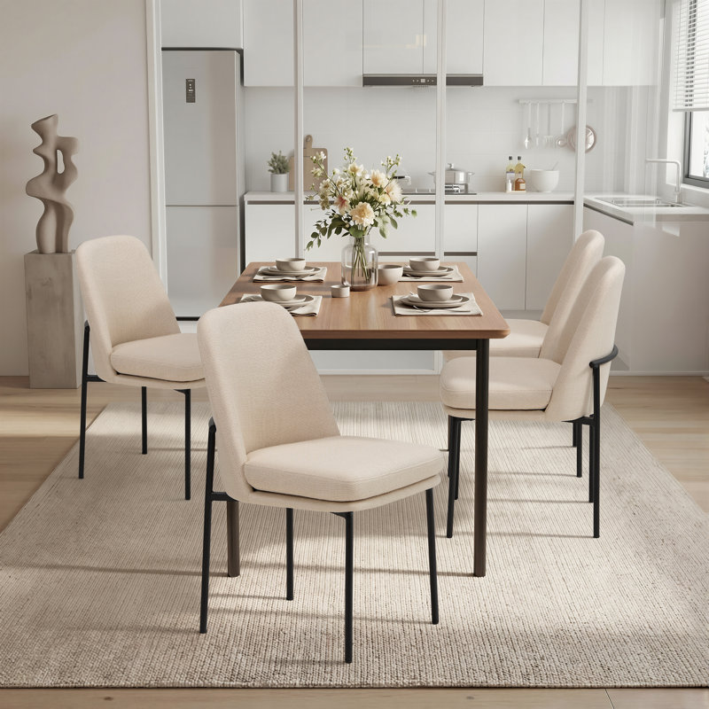 Chaise rembourrée Parsons, F - beige
