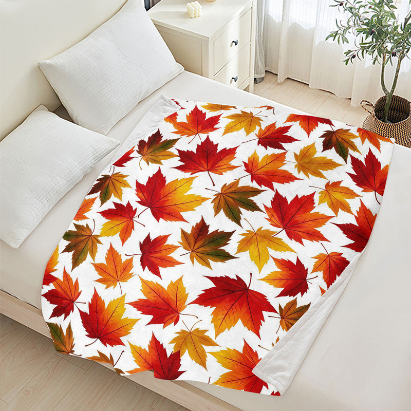 Jeté JYK, Feuilles d'automne colorées