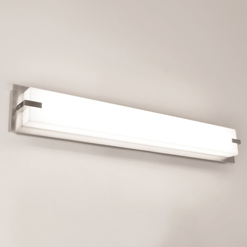 Barre d'éclairage de salle de bain 1 lumière Alaric