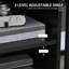 Alysia Multi-Storage Printer Stand Mobile File Cabinet w Shelves-94005084