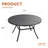 53" Patio Metal Round Dining Table-1050585068
