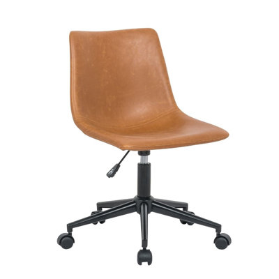 Chaise de travail Lagho - Chaise de bureau rembourrée moderne - Siège durable et facile à nettoyer