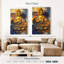 Bouddha assis en forme de lotus-1494284192