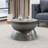 Metal Hammered Coffee Table