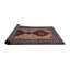 Tapis oriental rouge / crème-2060150577
