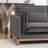 84.6" Retro Upholstered Sofa-1013090609