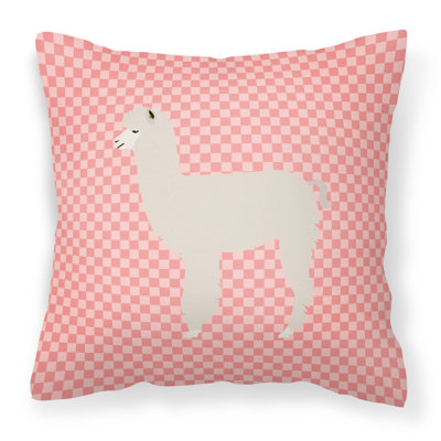 Alpaca Throw Pillow