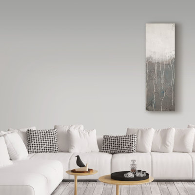 «Jurica Lithosphere Grey White», reproduction sur toile