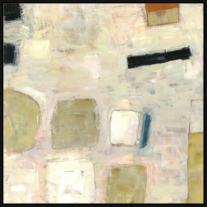 Neutral Abstract I Giclee On Canvas
