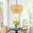 Rabeeah 4-Light Dimmable Drum Chandelier-395676435-395676432