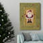 Dot Cheer Santa, toile tendue avec châssis de qualité supérieure - Prêt à accrocher Dot Cheer Santa-1314190104