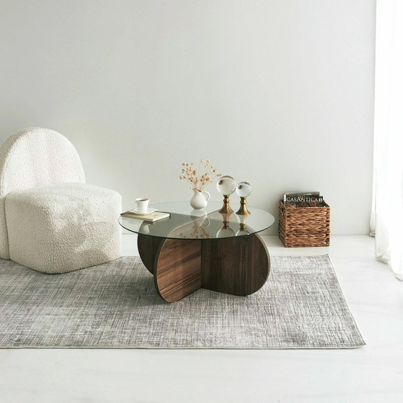 Caprecia Coffee Table, Walnut