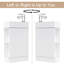 18.6" Bathroom Vanity with Sink, Cabinet-99445760